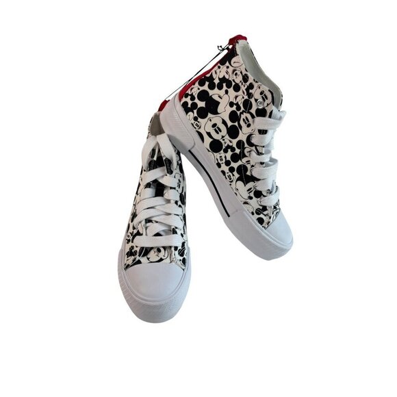 Disney Shoes - Disney Mickey Mouse White High Tops